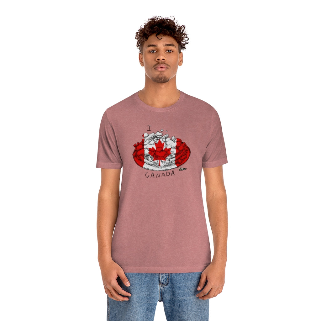 I Poutine CANADA Unisex T-Shirt