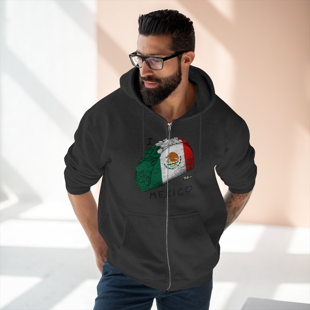 I Taco MEXICO Full Zip Hoodie