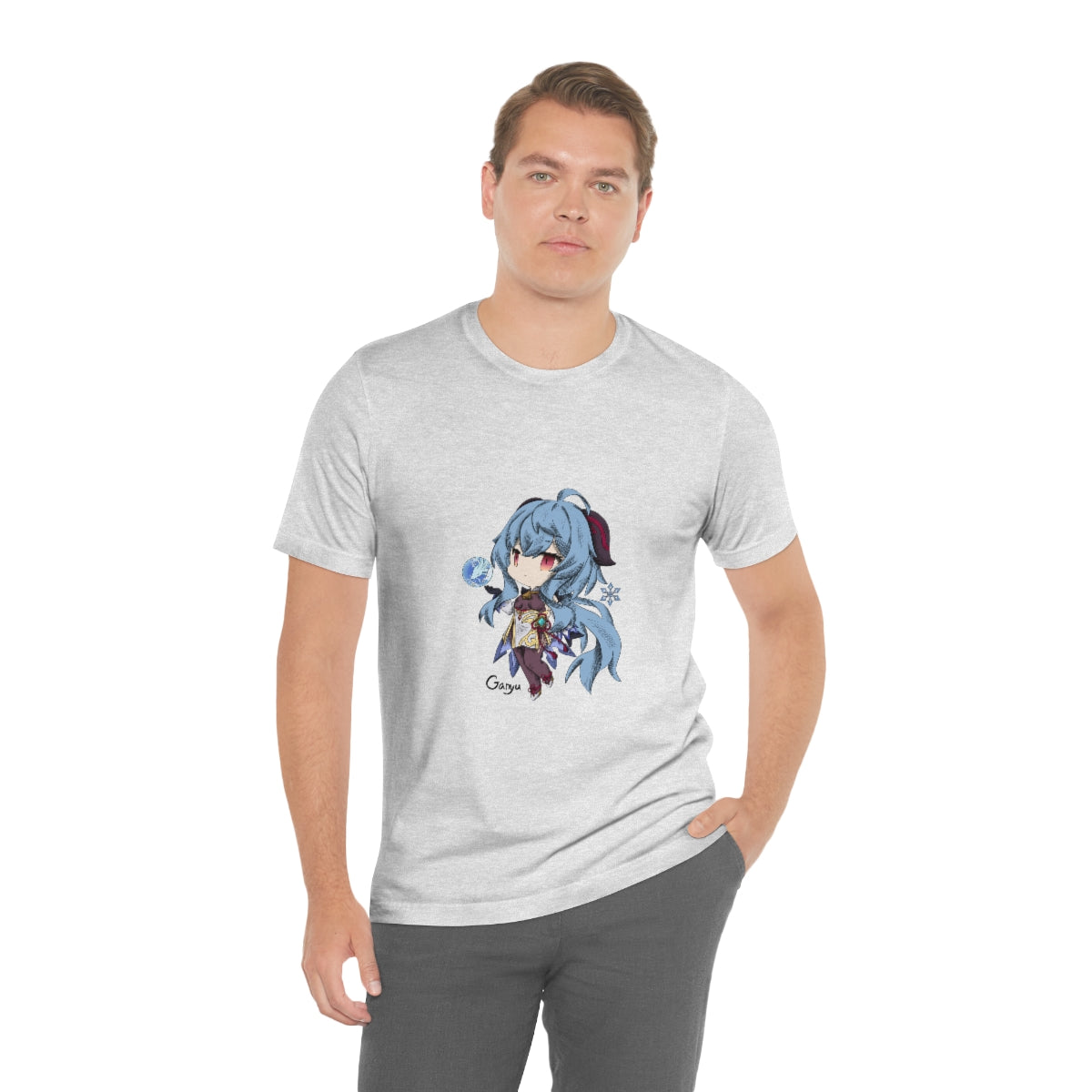 GANYU Genshin Impact Unisex Jersey Short Sleeve Tee