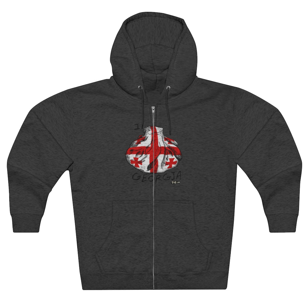 I Khinkali GEORGIA Full Zip Hoodie