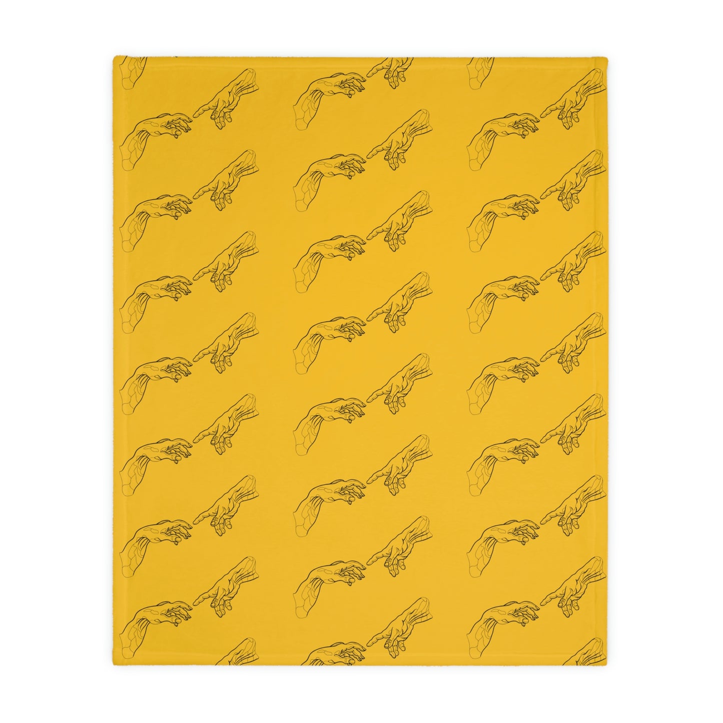 Michelangelo Velveteen Minky Blanket (Two-sided print)