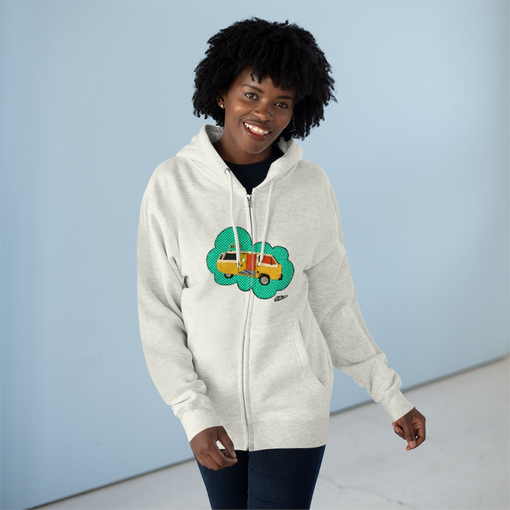 Photo Bus Full Zip Hoodie