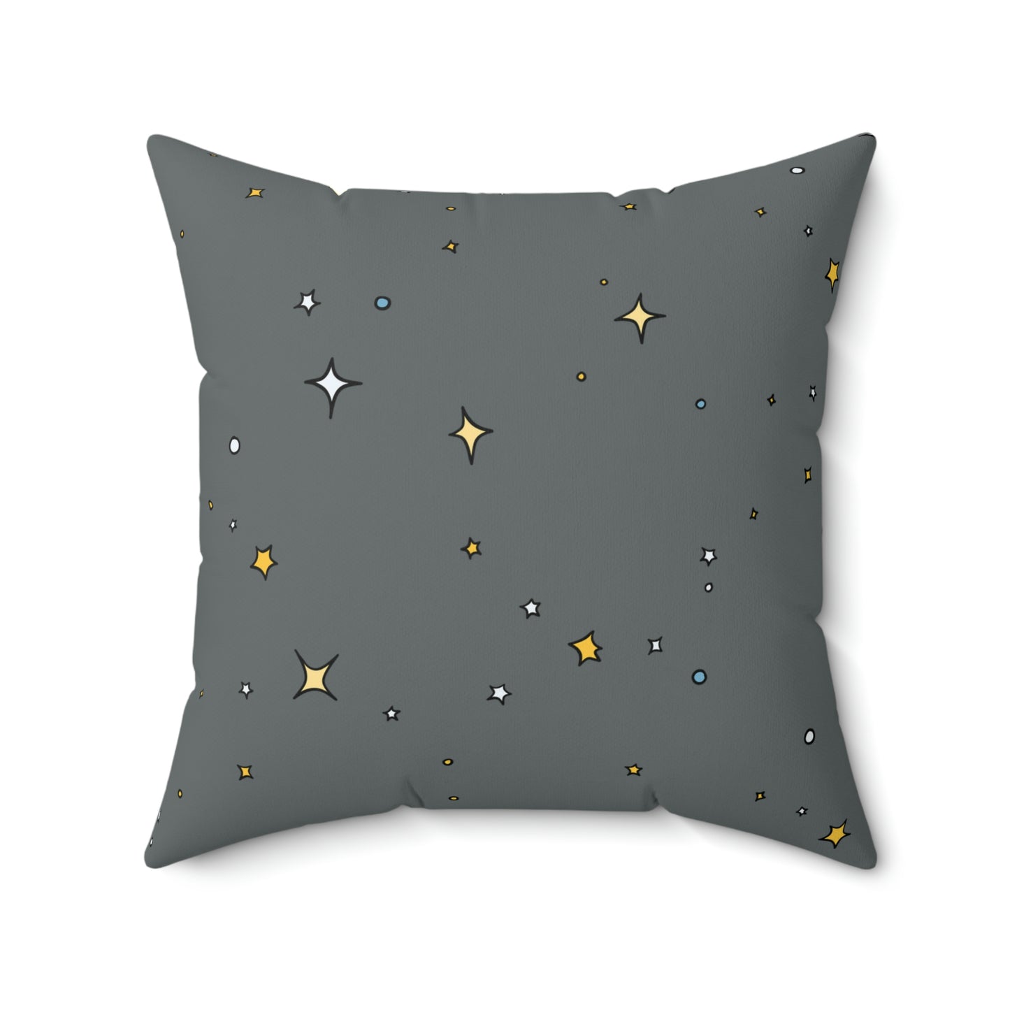 Pink Planet Square Pillow