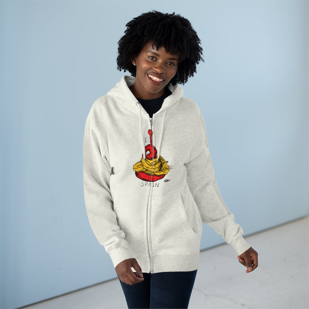 I Tapas SPAIN Full Zip Hoodie