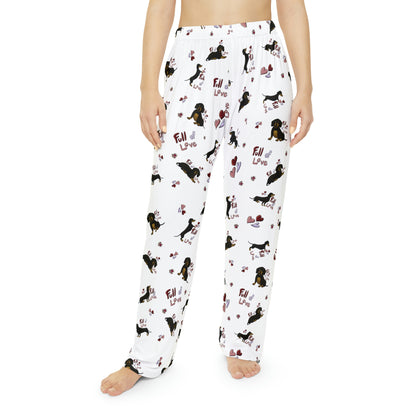 full Of Love Dachshund Women's Pajama Pants