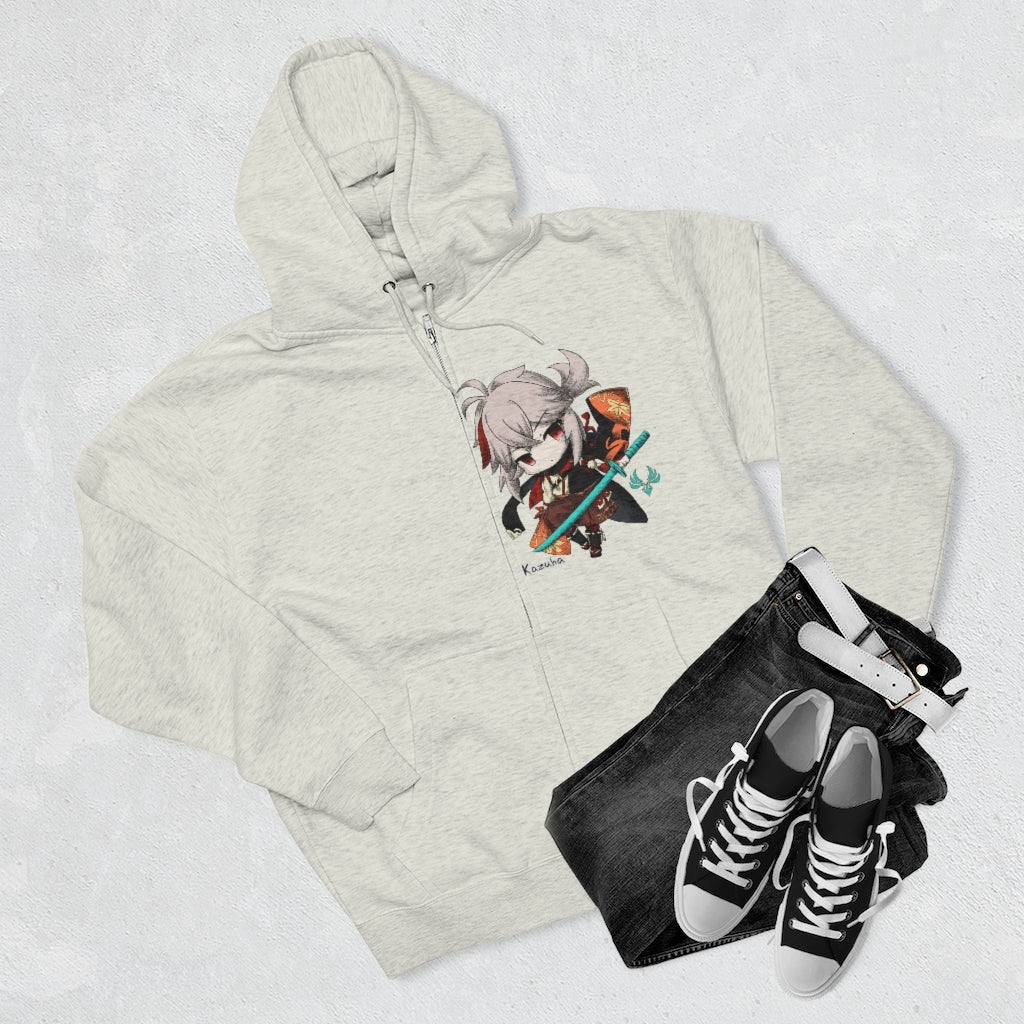 KAZUHA Genshin Impact Full Zip Hoodie
