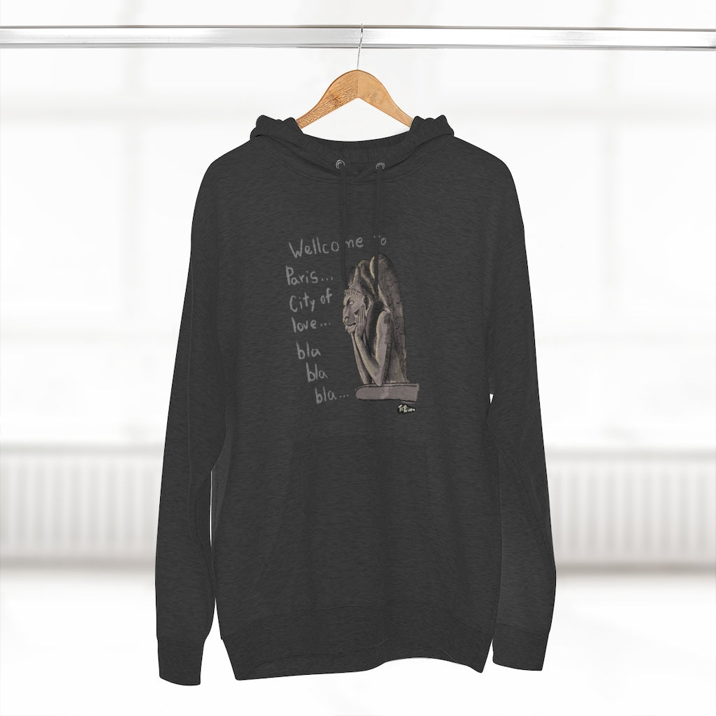 Bored Gargoyle Paris France Hoodie