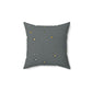 Blue-Purple Square Pillow