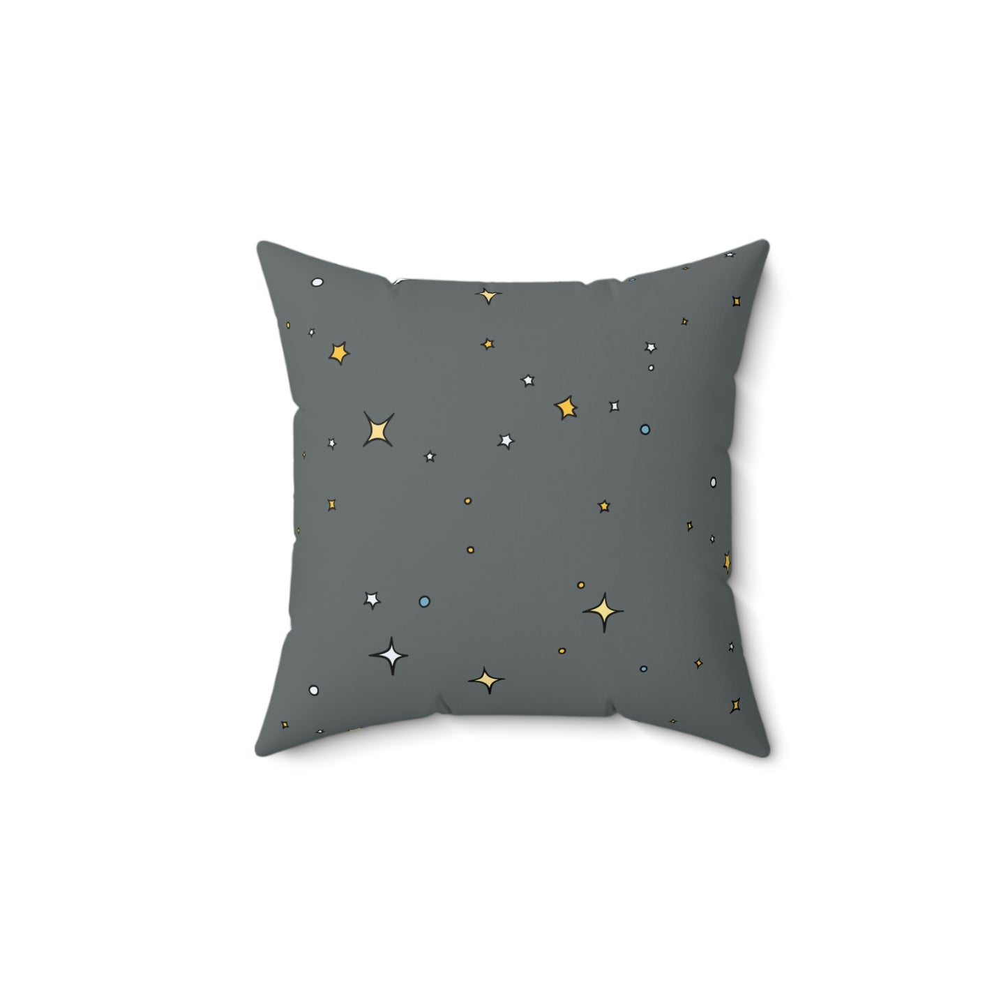 Blue-Purple Square Pillow
