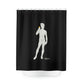 David Polyester Shower Curtain