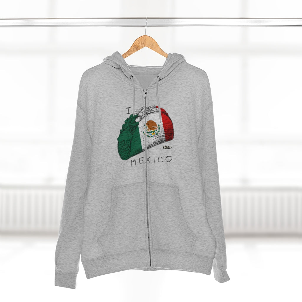 I Taco MEXICO Full Zip Hoodie