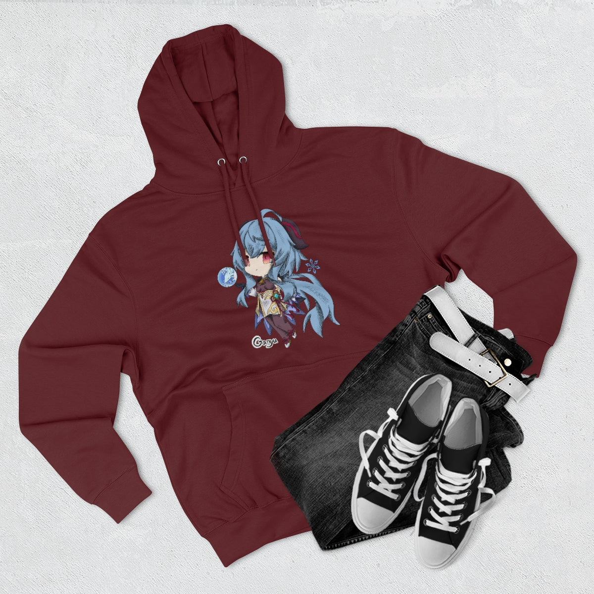 GANYU Unisex Premium Pullover Hoodie