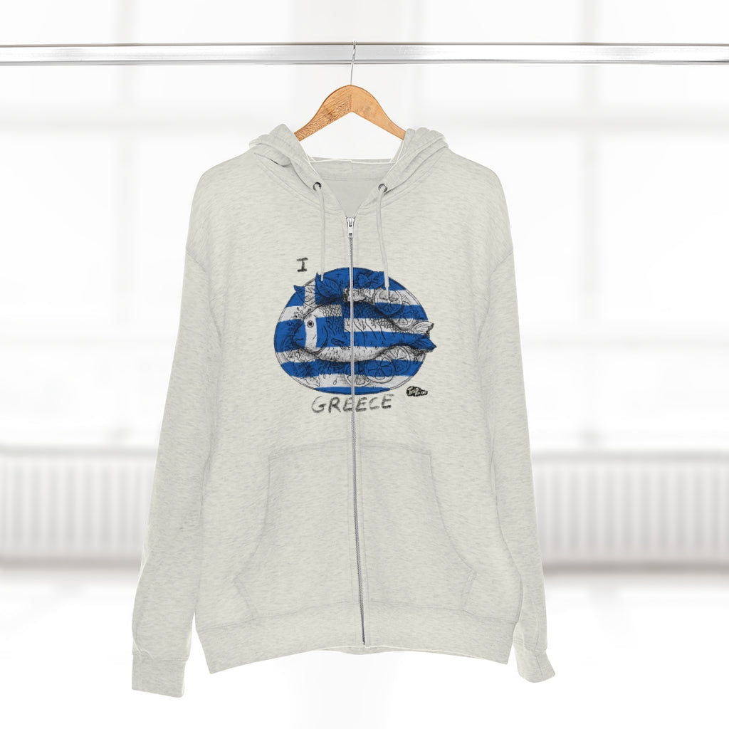 I Lavraki GREECE Full Zip Hoodie