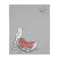 Bird Velveteen Minky Blanket (Two-sided print)