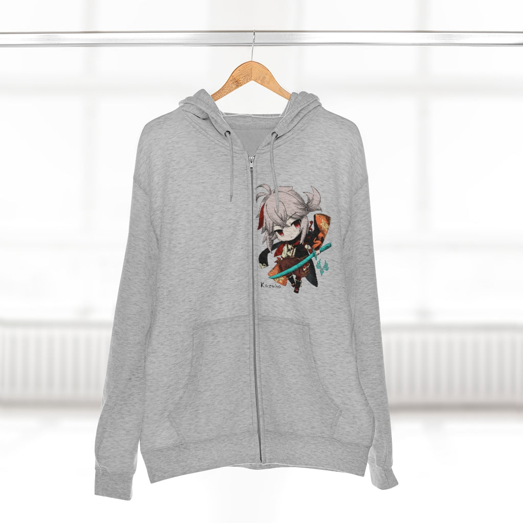 KAZUHA Genshin Impact Full Zip Hoodie