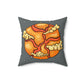 Lava Planet  Square Pillow
