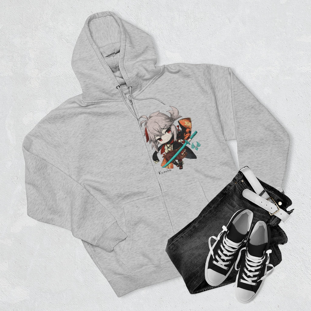 KAZUHA Genshin Impact Full Zip Hoodie