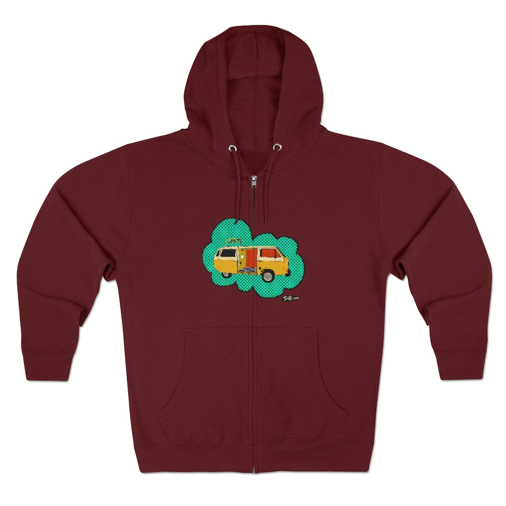 Photo Bus Full Zip Hoodie