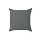 Green Planet Square Pillow