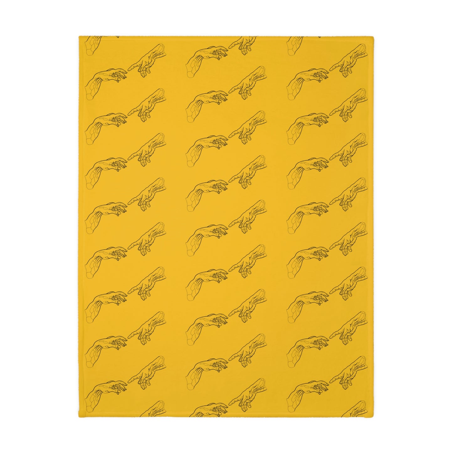 Michelangelo Velveteen Minky Blanket (Two-sided print)