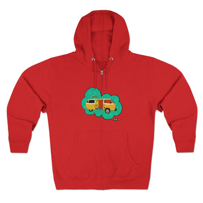 Photo Bus Full Zip Hoodie