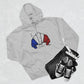 I Croissant FRANCE Full Zip Hoodie