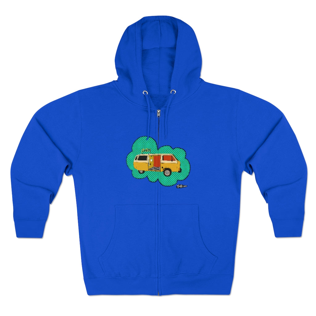 Photo Bus Full Zip Hoodie