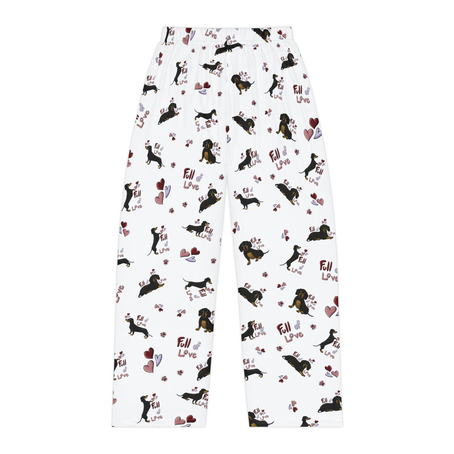 full Of Love Dachshund Women's Pajama Pants